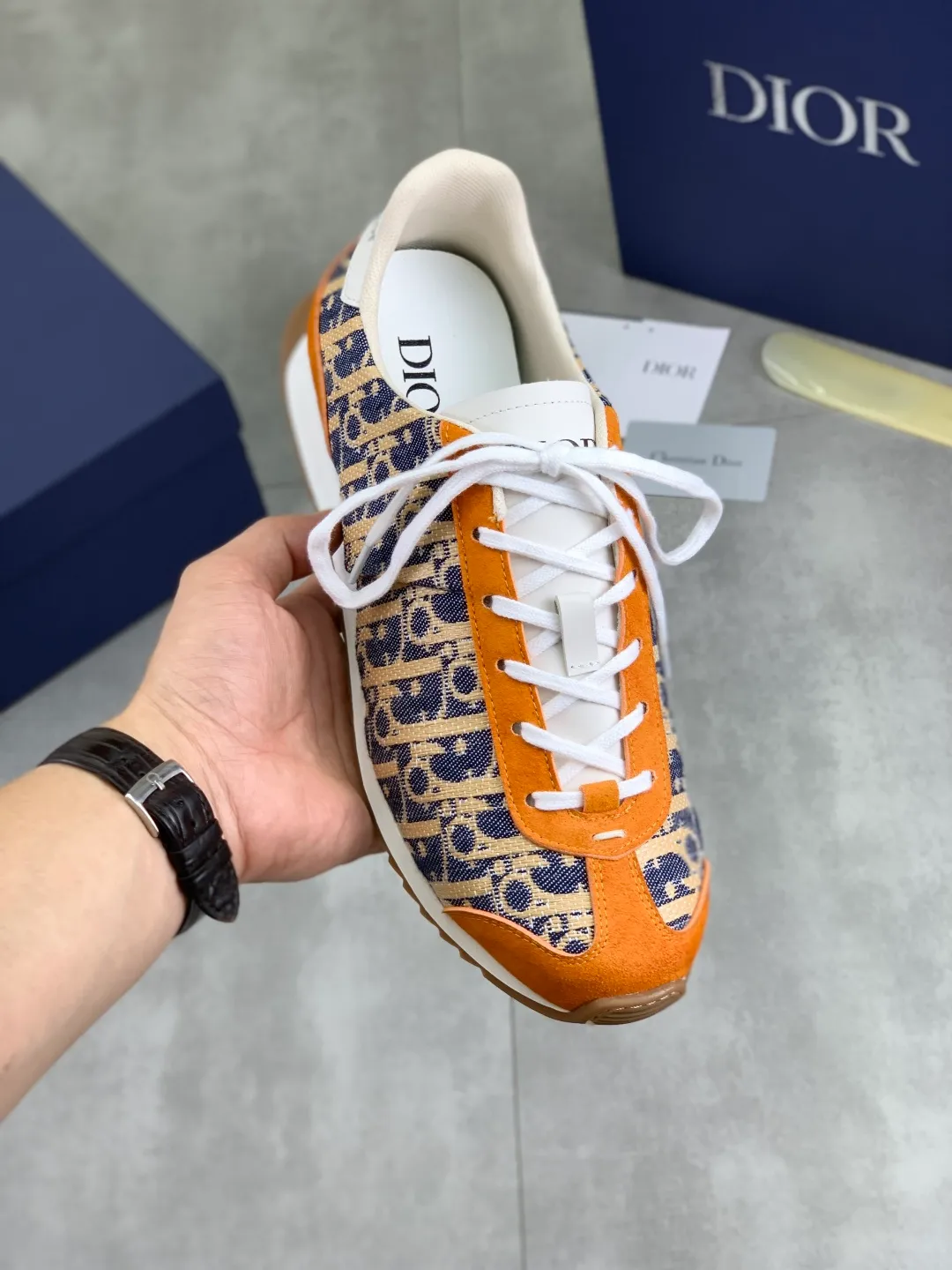 Men's Men's Shoes💰P420💰[New Style]🆘[Dior] 2025 Dior Original Lace-up Low-top Men's Shoes Classic casual shoes 🔥This model is the official flagship model with high quality and made by famous original designers. It is made of high-quality cowhide with original materials➕comfortable and breathable mesh lining➕pigskin insole. The perfect last shape and generous and fashionable design have attracted many consumers and are suitable for drivers to drive🚗. What you want is the best quality in the market. Color: 8️⃣Color Code number: 38--44 (45 46 customized)